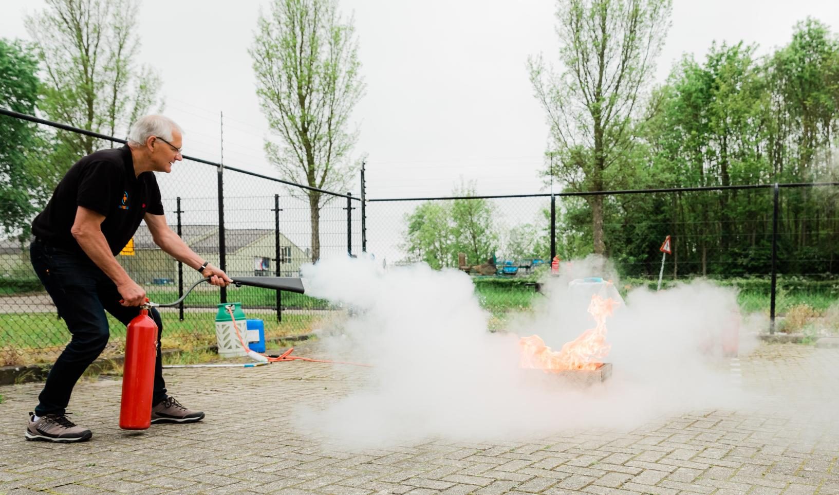 Brand blussen, bhv, noodsituatie